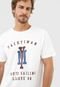 Camiseta Yachtsman Lettering Branca - Marca Yachtsman