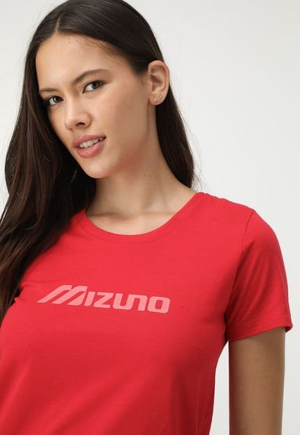 Camiseta Mizuno Logo Vermelha - Marca Mizuno