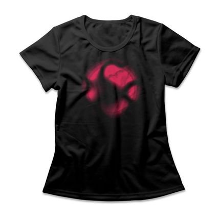 Camiseta Feminina Dotted Sphere - Preto - Marca Studio Geek 