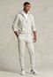 Blusa de Moletom Flanelada Aberta Polo Ralph Lauren Logo Bordado Branca - Marca Polo Ralph Lauren
