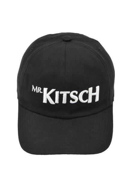 Boné Mr Kitsch Logo Preto - Marca MR. KITSCH