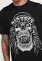 Camiseta Blunt Skull Bad Vibes Preta - Marca Blunt