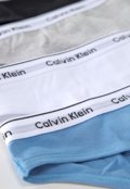 Kit 4pçs Calcinha Calvin Klein Underwear Tanga Logo Preta - Marca Calvin Klein Underwear