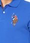 Camisa Polo U.S. Polo Bordado Azul - Marca U.S. Polo