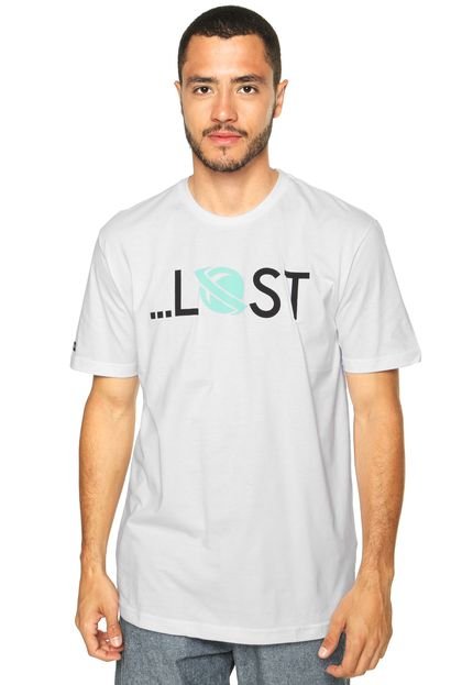 Camiseta ...Lost Saturno Branca - Marca ...Lost