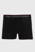 Kit 3pçs Cueca Polo Ralph Lauren Boxer Logo Preta - Marca Polo Ralph Lauren