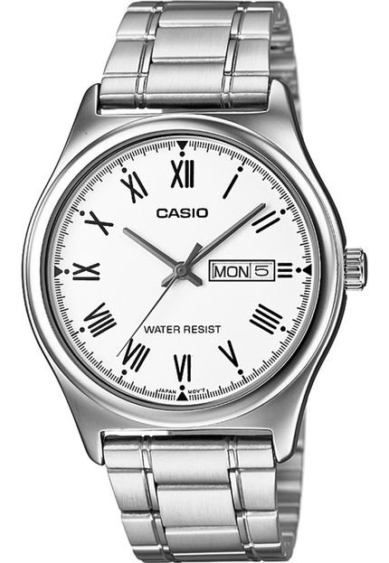 Relógio Casio MTP-V006D-7BUDF Prata - Marca Casio
