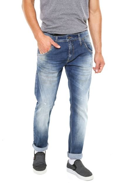 Calça Jeans Colcci Reta John Azul - Marca Colcci