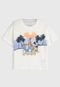 Camiseta GAP Mickey Mouse Off White - Marca GAP