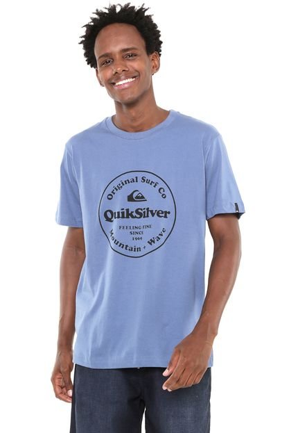 Camiseta Quiksilver Secret Ingredient Azul - Marca Quiksilver