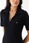 Vestido Colcci Canelado Preto - Marca Colcci