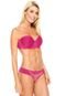 Calcinha Dilady Tanga Colors Glam Rosa - Marca Dilady