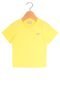Camiseta Milon Manga Curta Menino Amarelo - Marca Milon