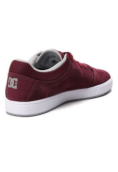 Tenis Skateboarding Vinotinto Blanco Dc Shoes Crisis Compra