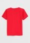 Camiseta Marisol Infantil Logo Vermelha - Marca Marisol
