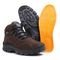 Bota Coturno Masculino De Couro Tratorado Adventure Trilha Blaqueado Cano Curto Sch 970 Marrom - Marca Schiareli