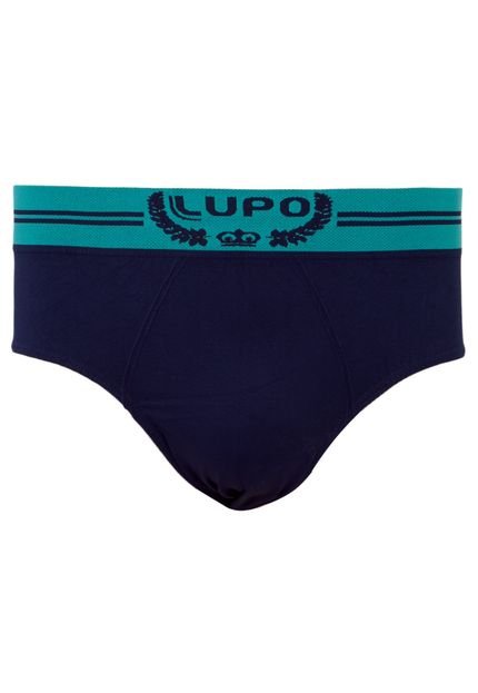 Cueca Slip Lupo Azul - Marca Lupo