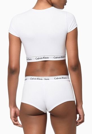 Top Calvin Klein Underwear Modern Cotton MAR4091 09 Branco
