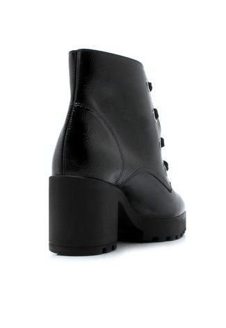 Bota coturno vizzano lisa clearance preta