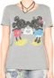 Blusa Cativa Mickey e Minnie  Cinza - Marca Cativa Disney