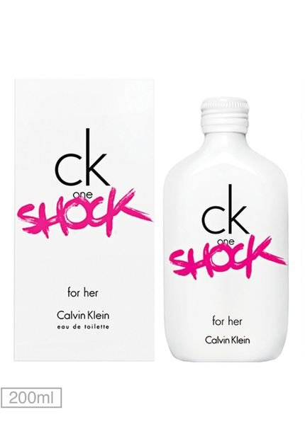 Perfume Ck One Shock For Her Calvin Klein 200ml - Marca Calvin Klein Fragrances