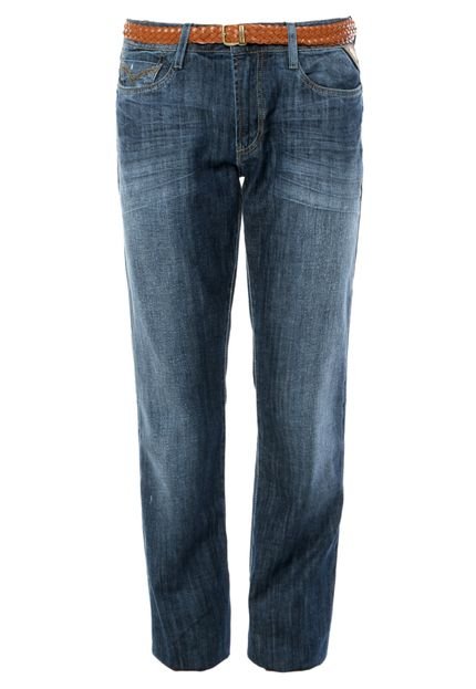 Calça Jeans Carmim Reta Azul - Marca Carmim