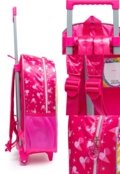 Kit Mochila Lancheira Estojo Menina Escolar Infantil Reforçado - Marca GUELPH