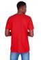 Camiseta NBA Estampada Miami Heat Casual Vermelha - Marca NBA