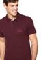 Camisa Polo Lacoste Slim Fit Vinho - Marca Lacoste