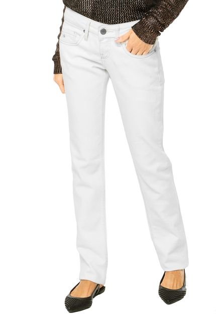 Calça Jeans Calvin Klein Jeans Reta Casual Off White - Marca Calvin Klein Jeans