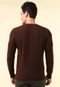 Suéter Tricot Polo Ralph Lauren Textura Marrom - Marca Polo Ralph Lauren