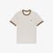 Camiseta Lacoste Masculina com Estampa Monograma Off-white - Marca Lacoste