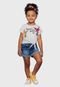 Blusa Cropped Infantil Nanai Sweet Summer Branca - Marca NANAI BY KYLY