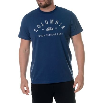 Camiseta Columbia CSC Dome Azul Masculino - Marca Columbia