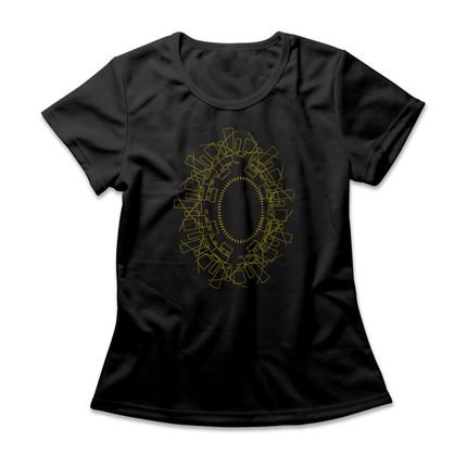 Camiseta Feminina Solar - Preto - Marca Studio Geek 