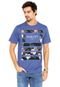 Camiseta Hurley Pair Of Dice Azul - Marca Hurley
