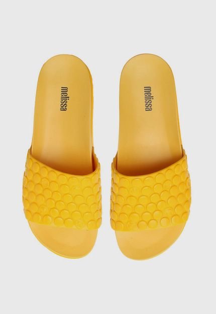 Chinelo Melissa Polibolha Slide Amarelo - Marca Melissa