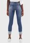 Calça Cropped Jeans Biotipo Skinny Destroyed Azul - Marca Biotipo