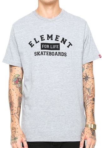 Camiseta Element For Life Cinza