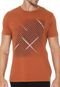 Camiseta Aramis Geométrica Laranja - Marca Aramis