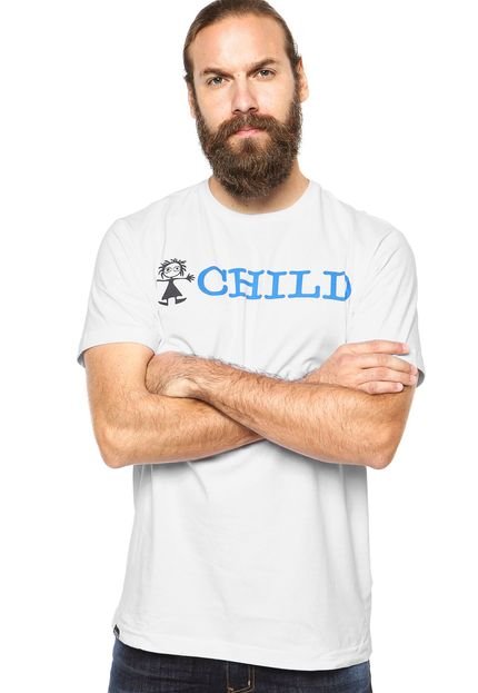 Camiseta Child Logo Branco - Marca Child