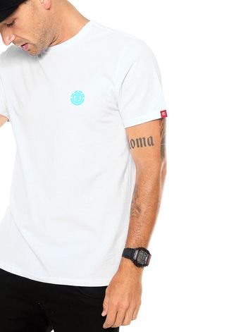 Kit Camiseta Element Logo Preto/Branco