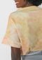 Blusa Billabong Sun And Sea Tie Dye Amarela/Laranja - Marca Billabong