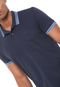Camisa Polo Colcci Reta Básica Azul-marinho - Marca Colcci