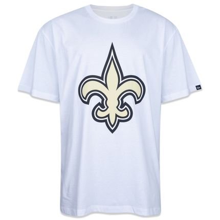 Camiseta New Era Regular New Orleans Saints Branco - Marca New Era
