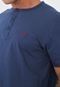 Camiseta Mr Kitsch Logo Azul - Marca MR. KITSCH