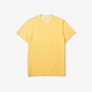 Camiseta Lacoste Regular Fit Amarelo
