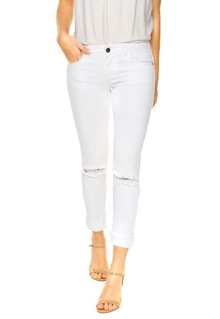 Calça Jeans 284 Skinny Branca - Marca 284