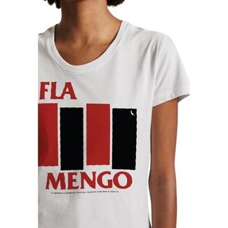 Camiseta Black Fla Reversa Branco