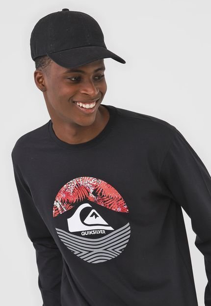 Camiseta Quiksilver On Filter Preta - Marca Quiksilver